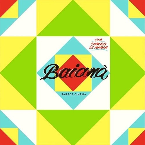 Cd Companhia Cabelo De Menina - Baiana Parece Cinema