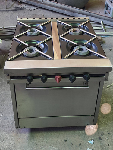 Imagen 9 de 10 de Cocina Industrial 6 Hornillas Plancha Horno Y Gratinador