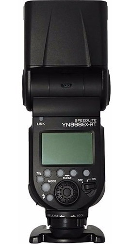 Flash Ttl Para Canon Com Rádio Flash E Led Yn968ex-rt