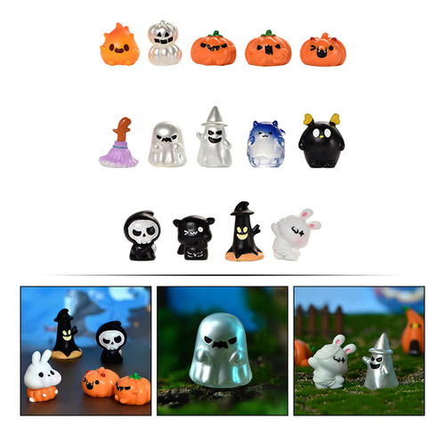 Adorno De Peluche Con Forma De Bruja, Calabaza Y Fantasma