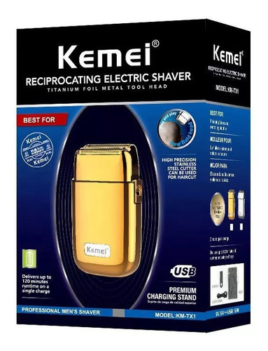 Maquina De Afeitar Kemei Km-txt1 Shaver