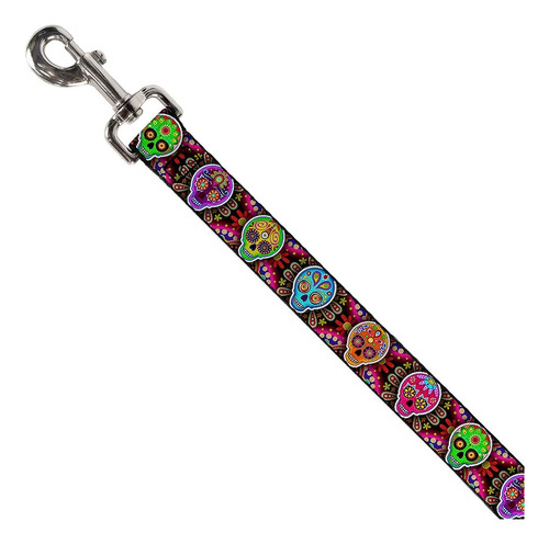 Correa Para Mascotas Con Hebilla - Seis Calaveras De AzĂșcar