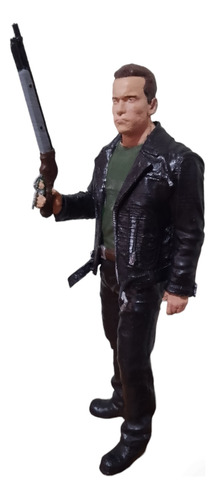 Terminator 2 Pescadero Figura 3d 18 Cms Pintada A Mano
