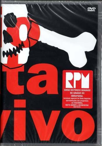 Dvd Rpm Rádio Pirata Ao Vivo Lacrado De Fabrica Original Versão do álbum Estandar