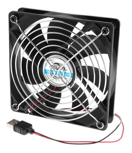 Ventilador Usb Silent De 120 Mm Con Puerto Usb De 5