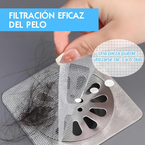 Pegatinas Desechables Para Desagüe De Ducha 50 Piezas