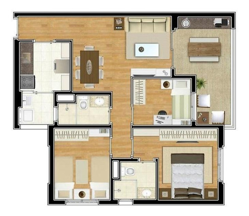 Imagem 19 de 30 de Apartamento À Venda, 73 M² Por R$ 620.000,00 - Tatuapé - São Paulo/sp - Ap6252