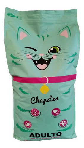 Alimento Para Gato Chapetes Cat, 2 Btos Con 15 Kg Cada Uno