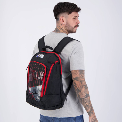 Mochila Nba Legend Chicago Bulls Preta