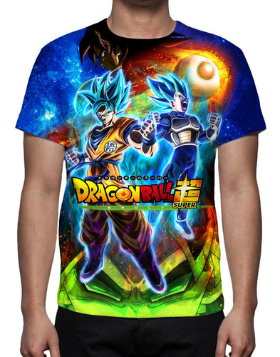 Camiseta Dragon Ball Super Broly Mod 02 - Estampa Total