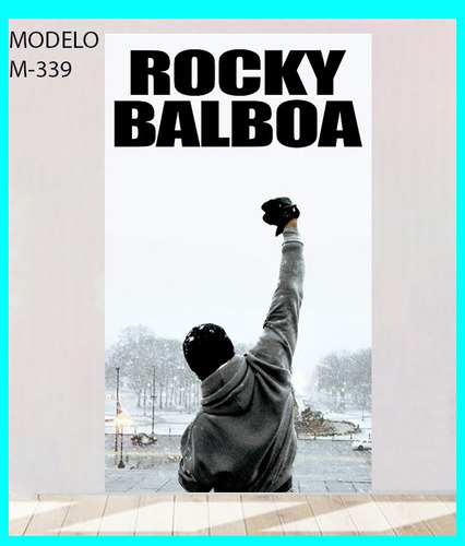 Cuadro Decorativo   Película Rockybalboa Textura