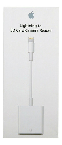 Apple Lector De Cámara Lightning A Tarjeta Sd Original 