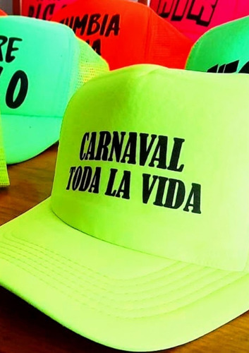 Cotillon Para Fiestas Y Eventos Gorras Con Frases Y Luz Led
