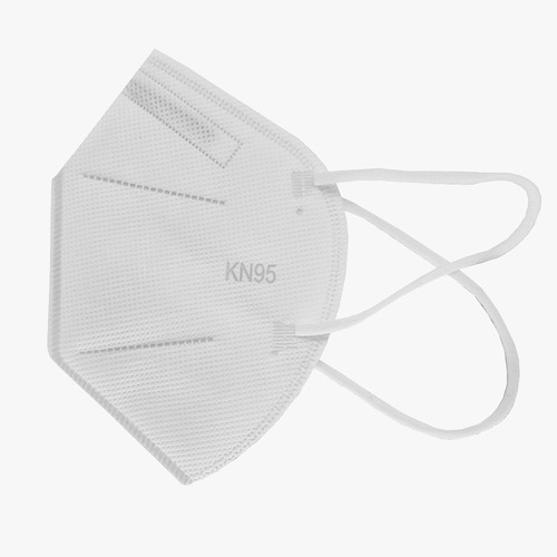Imagem 2 de 5 de Mascara Kn95 N95 5 Camadas Proteção Branca Kit 25 Unidades