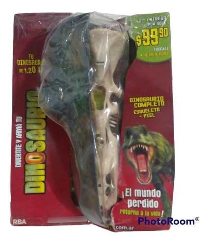 Fascículo + Pieza Para Armar El Dinosaurio T - Rex. N 2