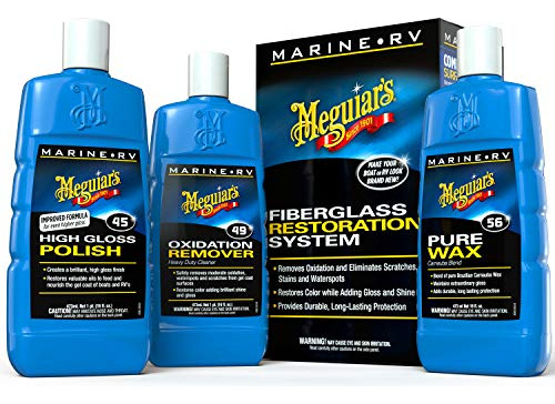 Meguiar's M4965 - Sistema De Restauracion De Fibra De Vidrio