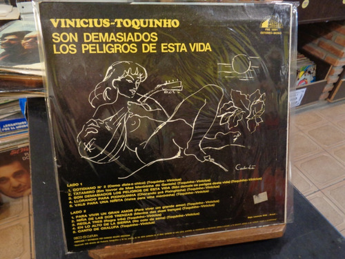 Vinicius Toquinho Son Demasiados Los Peligros Vinilo P 