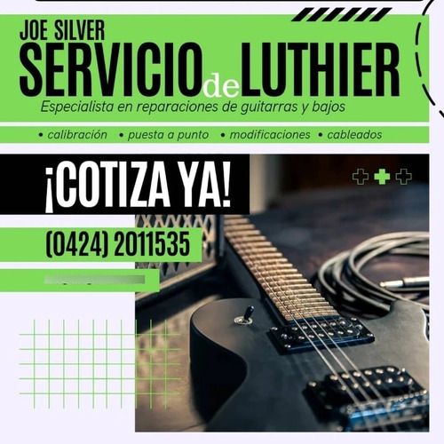 Servicio De Luthier Especializados En Guitarras Y Bajos