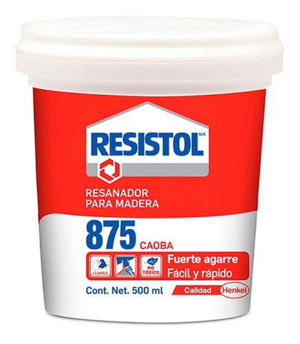 Resanador Para Madera 500 Gr (17.64 Oz) Col Resistol 1522060