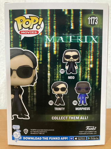 Trinity 1173 Matrix Funko Pop Nuevo Y Original Keanu Reaves