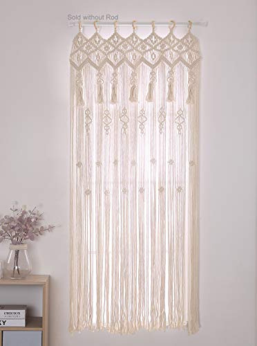 Macrame Curtain Wall Hanging Tapestry Doorway Window Cu...