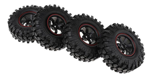4 Unids Llanta Neumáticos 108mm Para Axial Scx10 D90 Rc Car