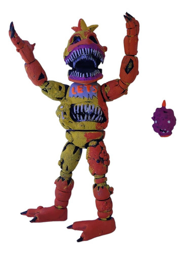 Five Night At Freddy Figura Chica Polla Twisted Animatronic