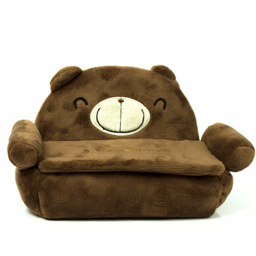 Porta Treco Sofá Choco Teddy Marrom 