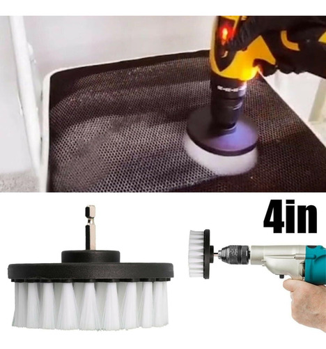 6 Paquetes De Cepillos De Taladro De 4 Pulgadas For