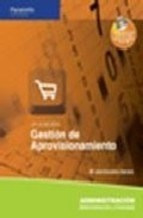 Gestion De Aprovisionamiento [3 Edicion] - Escudero Serrano