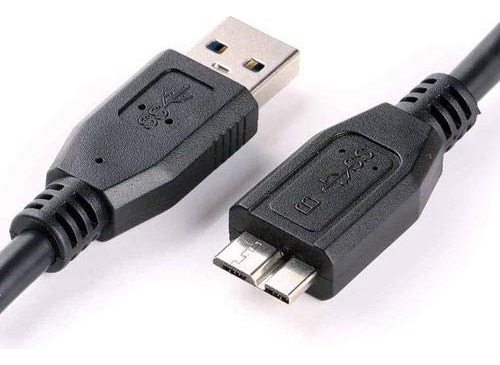 Paquete De 2 Cables Usb 3.0 Superspeed Usb Tipo A A Usb Mic.
