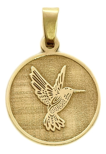 Dije Colibrí Picaflor Oro 18k