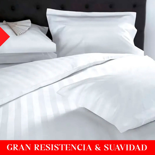 Juego De Sábanas King Size Dobby Suave Diseño Rayado 4 Pieza Azul Oscuro Rayas