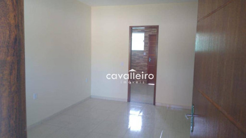 Casa Com 2 Dormitórios À Venda, 56 M² Por R$ 210.000,00 - Bambuí - Maricá/rj - Ca4122