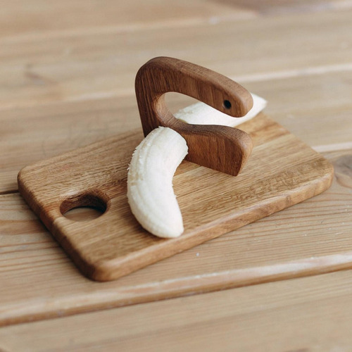 Juego De Cuchillos De Madera For Niños, Utensilios De.
