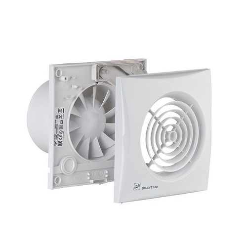 Exaustor Silencioso Silent Cz 100 (110V) para banheiro, lavabo, espaços pequenos para dutos de 100mm / 4 Polegadas