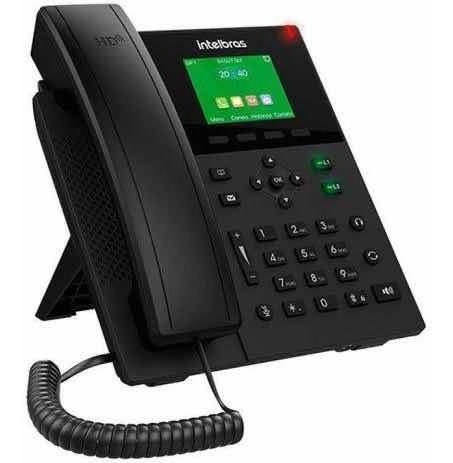 Telefone Ip Voip Intelbras 6 Conta Sip Poe C/ Display V5501