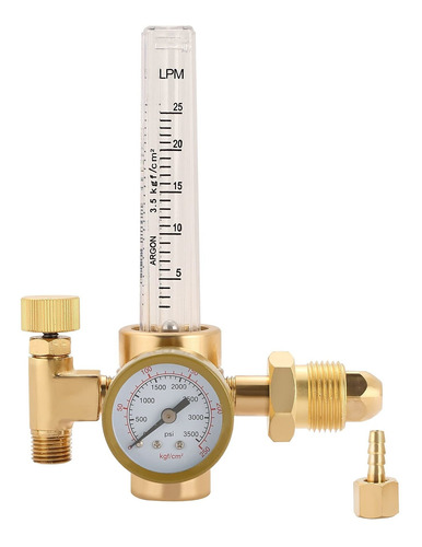 Caudalímetro Regulador De Gas Argón Atpeam 0-25lpm Cga-580 P