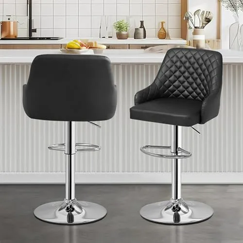 Taburetes Ajustables Para Cocina, Compatible Con Barra