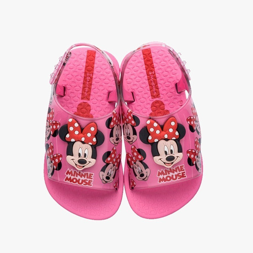 Sandalias Minnie Baby Rosa Niñas Fty Calzados Verano 2019