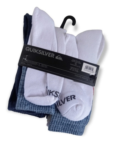 Quiksilver Calcetas Surf Originales 5pares Medida 24-30cm