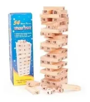 Comprar Jenga Madera 48 Piezas Juego Juguete Niño Pack De 2