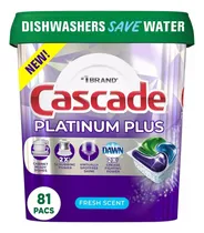 Comprar Lavavajillas En Cápsulas Platinum Plus Cascade 81 Un