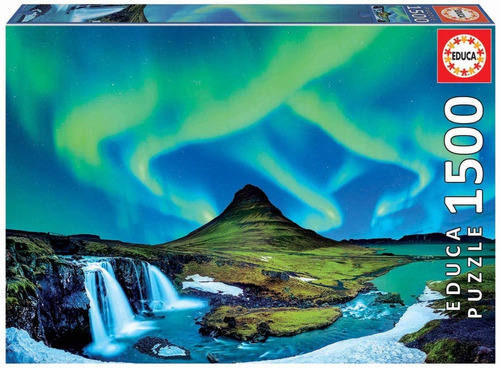 19041 Aurora Boreal Islandia Rompecabezas 1500 Piezas Educa