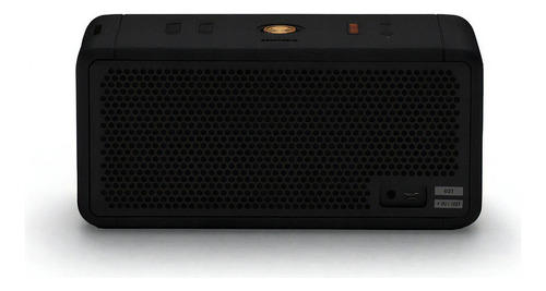 Marshall Middleton Bocina Portátil Bluetooth - Negro/latón Black And Brass