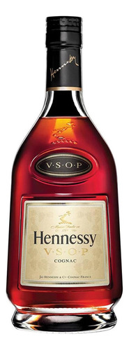 Pack De 12 Cognac Hennessy Vsop Est. Metálico Rojo 700 Ml