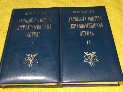 Antología Poética Hispanoamericana Actual 2 Tomos- Marcilese