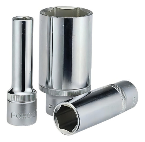 Dado Largo 1/2'' De 30mm Hexagonal (5457730) Force