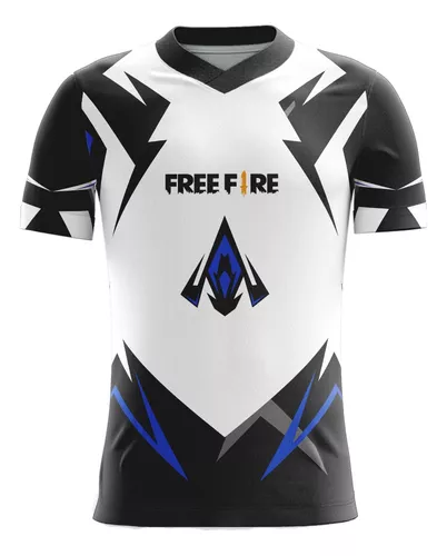 Camisa Free Fire / Camiseta Personalizada Free Fire C/ Seu Nome - Dryfit UV