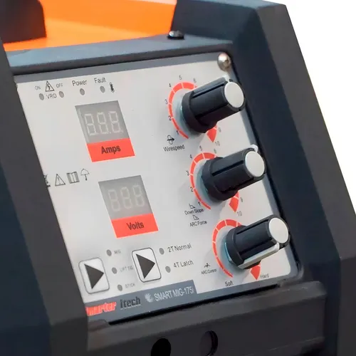 Soldadora Inverter 175a Mig-mag-tig-mma Inversor Lusqtoff Color Naranja